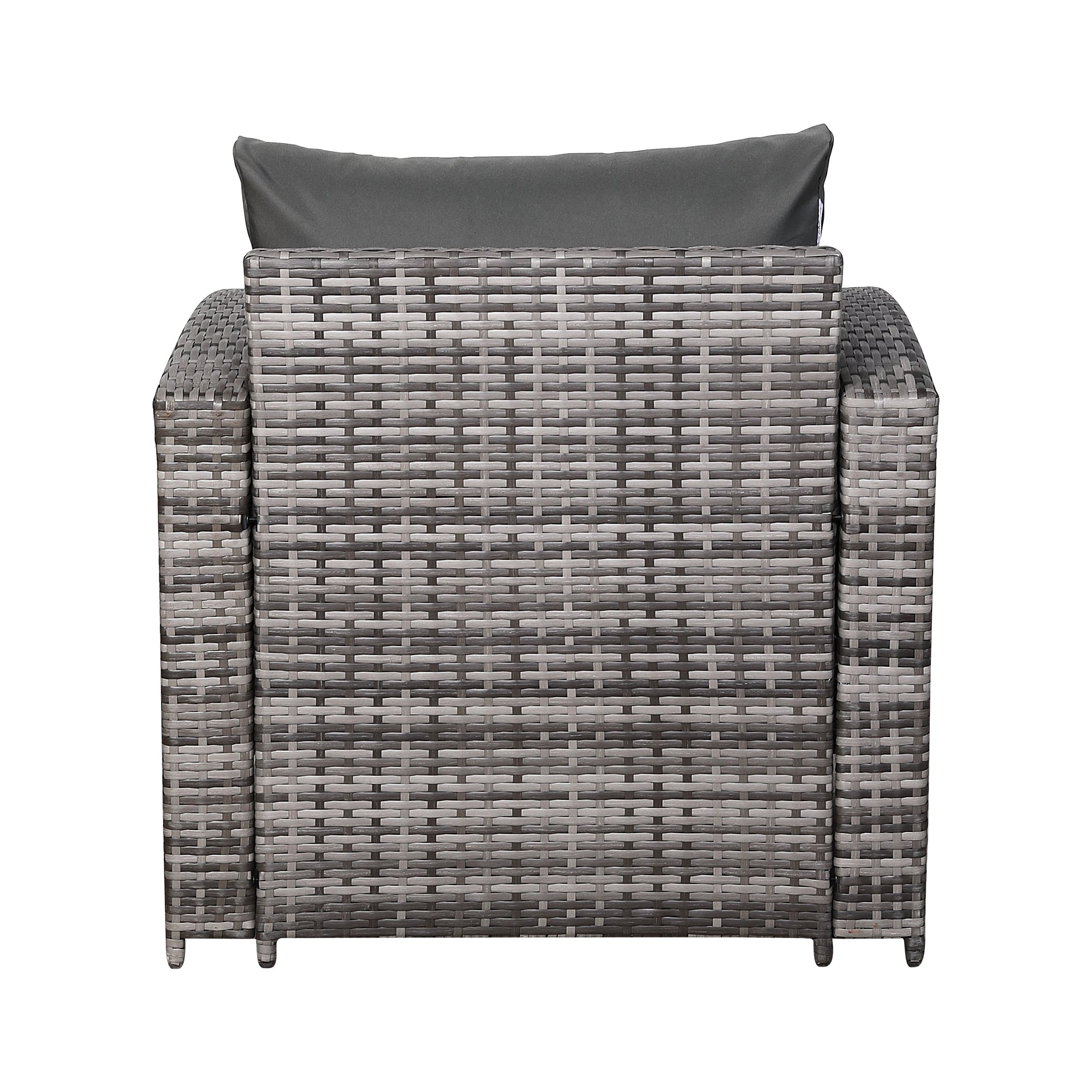 IN STOCK...Henley Range High Back Arm Chair In Dark Grey Weave