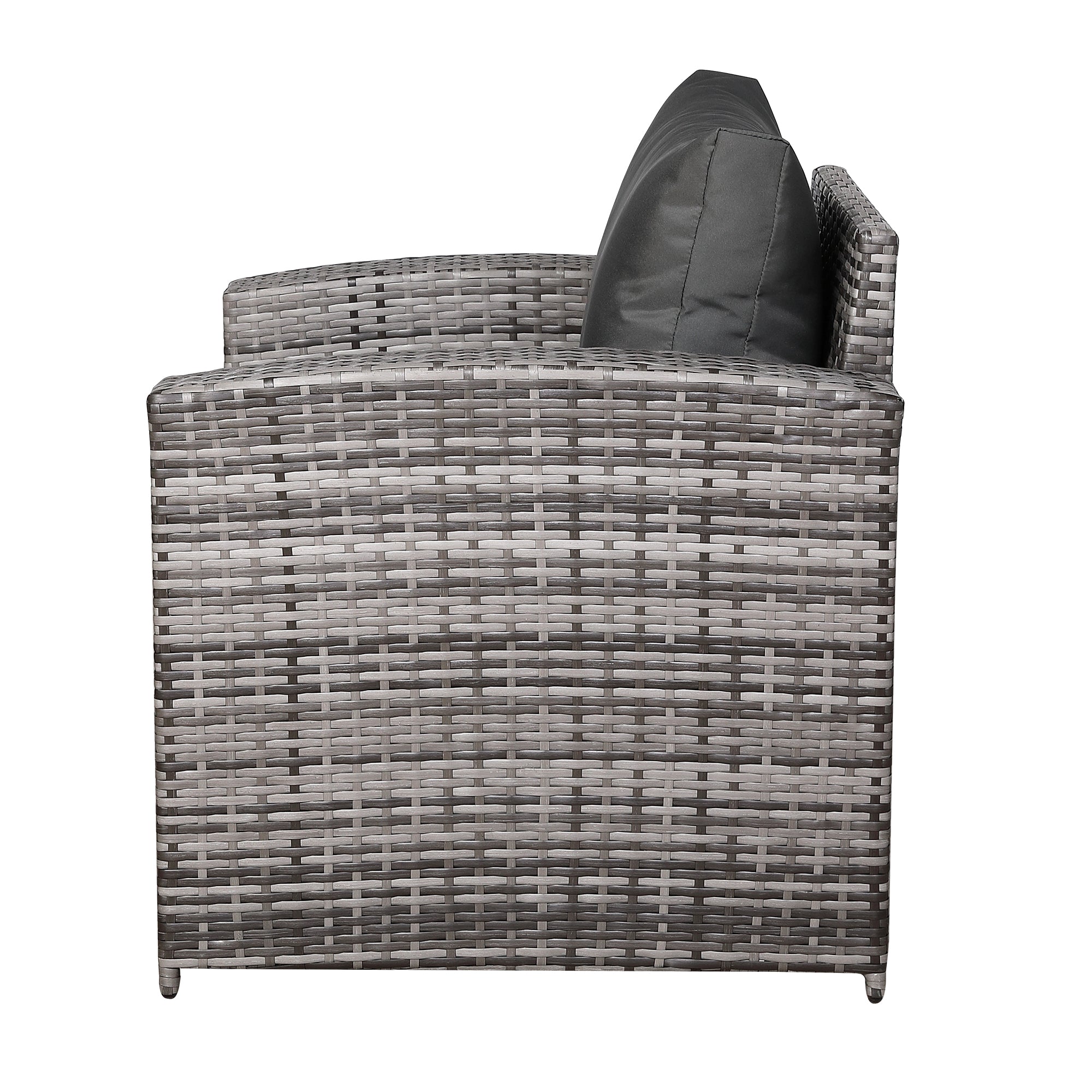 IN STOCK...Henley Range High Back Arm Chair In Dark Grey Weave