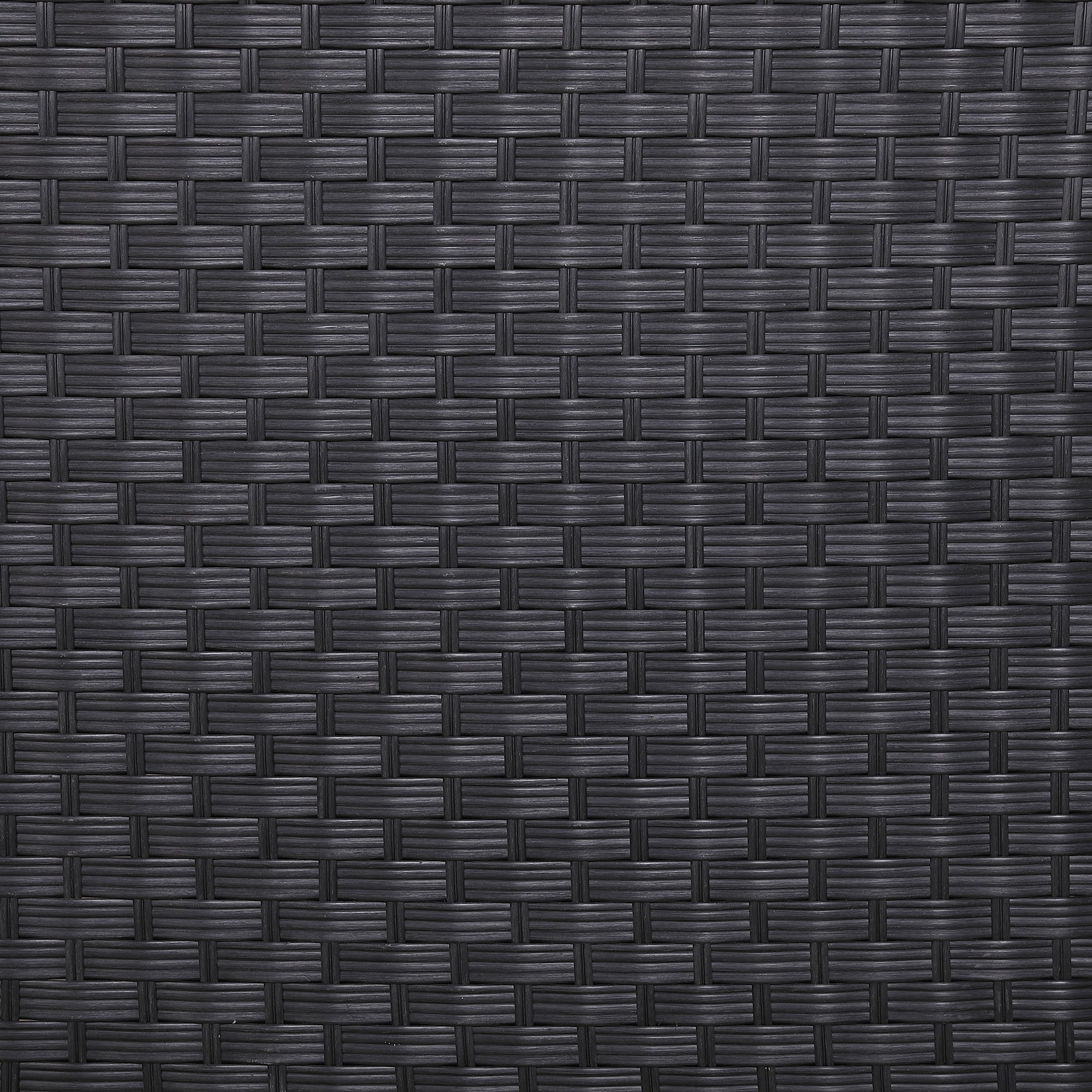 Newick Modular Corner Sofa With Coffee Table And 2 Footstools In Black Weave(CS06)