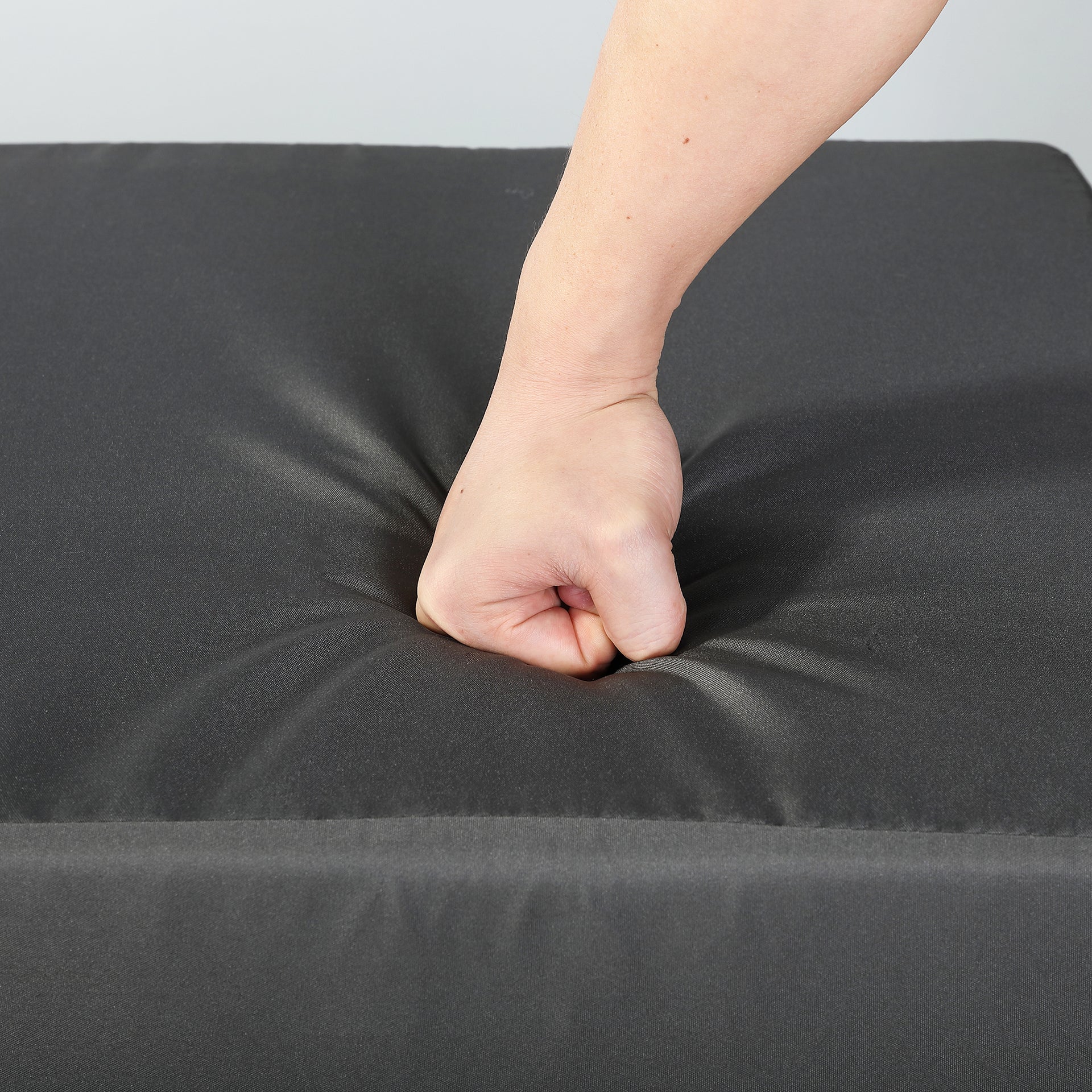 Henley Range 7-Seater High Back Large Dining Sofa Set,Garden Conservatory Sofa with Arm Chairs,Footstools,Rectangular Dining Table Weaved in Grey Rattan and Cushion