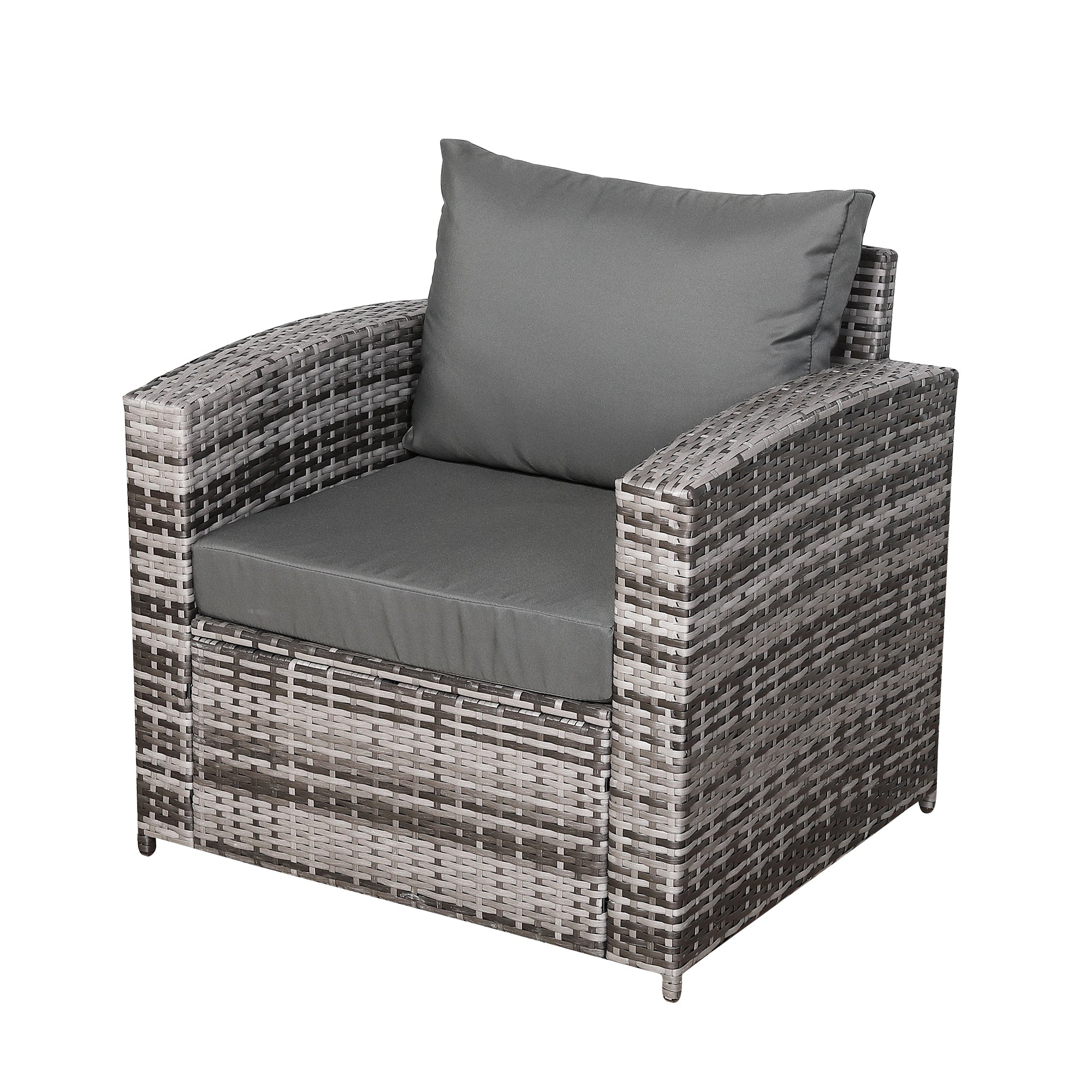PRE ORDER...END OF MAY Dispatch...Henley Range High Back Arm Chair In Dark Grey Weave
